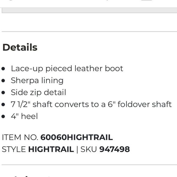 Naughty Monkey HIGHTRAIL Brown Leather Sherpa Lined Zip Up Heeled Buckle Boots - Picture 15 of 16